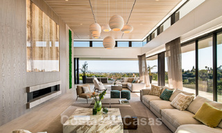 Spacieuse villa moderne à vendre avec vue spectaculaire sur la mer dans une communauté fermée à Benahavis - Marbella 40703 