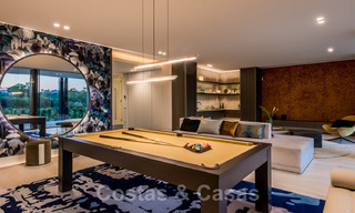 Spacieuse villa moderne à vendre avec vue spectaculaire sur la mer dans une communauté fermée à Benahavis - Marbella 40754 