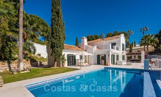Magnifique villa andalouse traditionnelle à vendre avec vue panoramique sur la mer à Benahavis - Marbella 40784