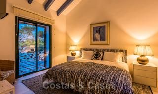 Magnifique villa andalouse traditionnelle à vendre avec vue panoramique sur la mer à Benahavis - Marbella 40795 