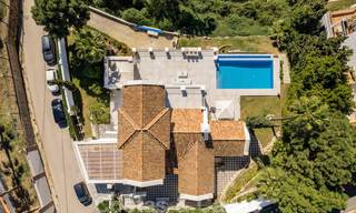 Magnifique villa andalouse traditionnelle à vendre avec vue panoramique sur la mer à Benahavis - Marbella 40801 
