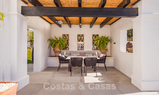Magnifique villa andalouse traditionnelle à vendre avec vue panoramique sur la mer à Benahavis - Marbella 40806 