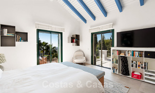 Magnifique villa andalouse traditionnelle à vendre avec vue panoramique sur la mer à Benahavis - Marbella 40808 