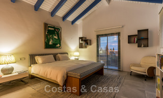 Magnifique villa andalouse traditionnelle à vendre avec vue panoramique sur la mer à Benahavis - Marbella 40809 