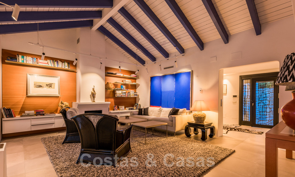 Magnifique villa andalouse traditionnelle à vendre avec vue panoramique sur la mer à Benahavis - Marbella 40812