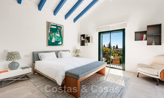 Magnifique villa andalouse traditionnelle à vendre avec vue panoramique sur la mer à Benahavis - Marbella 40813 