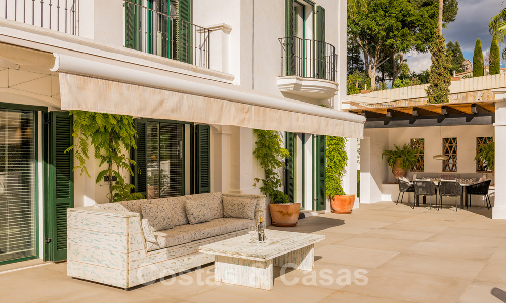 Magnifique villa andalouse traditionnelle à vendre avec vue panoramique sur la mer à Benahavis - Marbella 40823