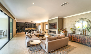 Villa contemporaine, méditerranéenne, de luxe à vendre dans la vallée du golf de Nueva Andalucia, Marbella 40987 
