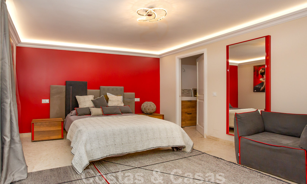 Villa contemporaine, méditerranéenne, de luxe à vendre dans la vallée du golf de Nueva Andalucia, Marbella 40992