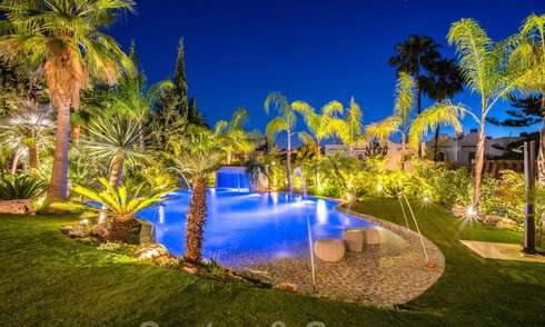 Villa contemporaine, méditerranéenne, de luxe à vendre dans la vallée du golf de Nueva Andalucia, Marbella 40993