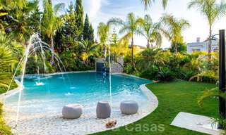 Villa contemporaine, méditerranéenne, de luxe à vendre dans la vallée du golf de Nueva Andalucia, Marbella 40994 