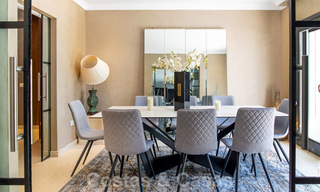 Villa contemporaine, méditerranéenne, de luxe à vendre dans la vallée du golf de Nueva Andalucia, Marbella 41001 