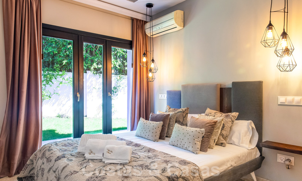 Villa contemporaine, méditerranéenne, de luxe à vendre dans la vallée du golf de Nueva Andalucia, Marbella 41009