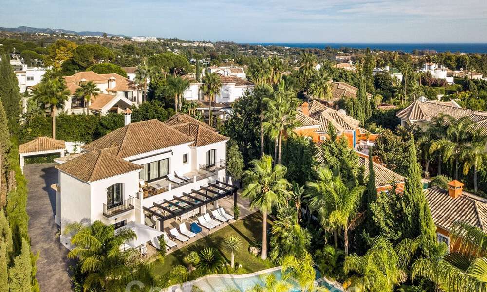 Villa contemporaine, méditerranéenne, de luxe à vendre dans la vallée du golf de Nueva Andalucia, Marbella 41025