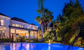 Villa contemporaine, méditerranéenne, de luxe à vendre dans la vallée du golf de Nueva Andalucia, Marbella 41031 