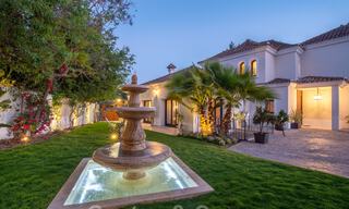 Villa contemporaine, méditerranéenne, de luxe à vendre dans la vallée du golf de Nueva Andalucia, Marbella 41032 