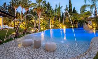 Villa contemporaine, méditerranéenne, de luxe à vendre dans la vallée du golf de Nueva Andalucia, Marbella 41033 