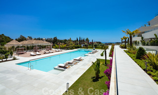Luxueux penthouse exclusif avec une immense solarium et une piscine privée à vendre à Marbella, Golden Mile 41127 