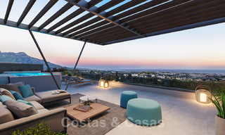 Appartements neufs, modernes et luxueux à vendre avec vue panoramique sur la mer à Marbella - Benahavis 41203 