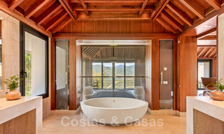 Villa de luxe moderne à vendre avec un intérieur design, dans le complexe exclusif La Zagaleta Golf, Benahavis - Marbella 41209 
