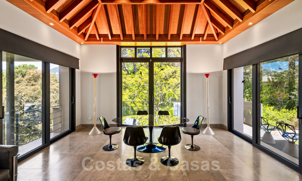 Villa de luxe moderne à vendre avec un intérieur design, dans le complexe exclusif La Zagaleta Golf, Benahavis - Marbella 41219