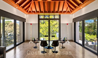 Villa de luxe moderne à vendre avec un intérieur design, dans le complexe exclusif La Zagaleta Golf, Benahavis - Marbella 41219 