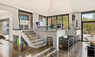 Villa de luxe moderne à vendre avec un intérieur design, dans le complexe exclusif La Zagaleta Golf, Benahavis - Marbella 41221 