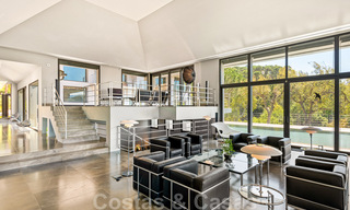 Villa de luxe moderne à vendre avec un intérieur design, dans le complexe exclusif La Zagaleta Golf, Benahavis - Marbella 41223 