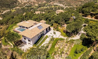 Villa de luxe moderne à vendre avec un intérieur design, dans le complexe exclusif La Zagaleta Golf, Benahavis - Marbella 41232 