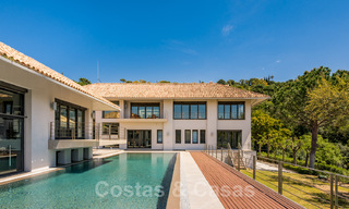 Villa de luxe moderne à vendre avec un intérieur design, dans le complexe exclusif La Zagaleta Golf, Benahavis - Marbella 41236 