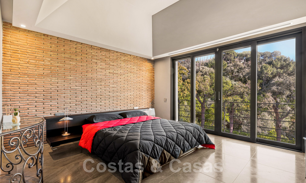 Villa de luxe moderne à vendre avec un intérieur design, dans le complexe exclusif La Zagaleta Golf, Benahavis - Marbella 41239