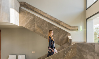 Villa de luxe moderne à vendre avec un intérieur design, dans le complexe exclusif La Zagaleta Golf, Benahavis - Marbella 41250 