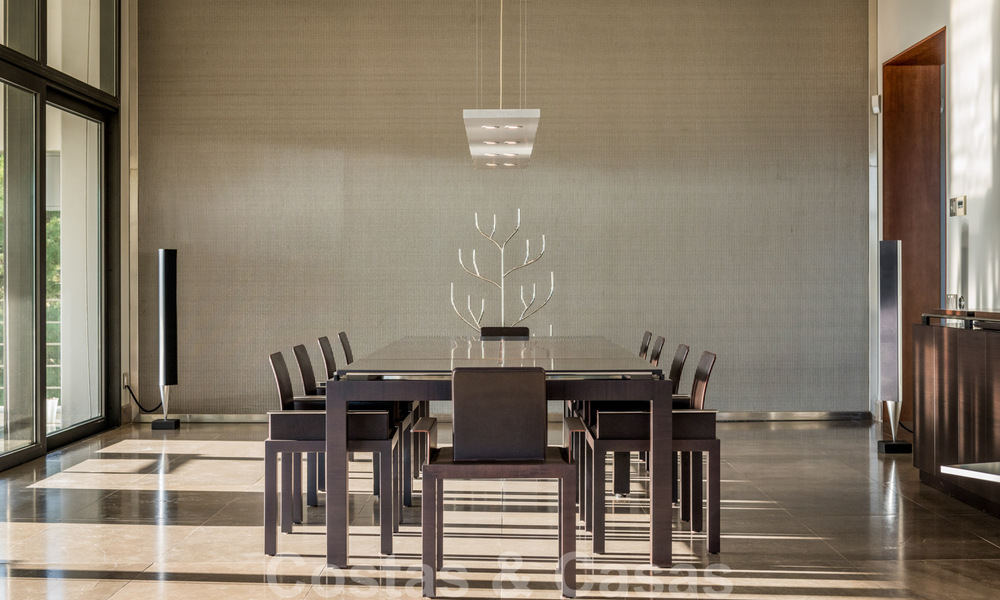 Villa de luxe moderne à vendre avec un intérieur design, dans le complexe exclusif La Zagaleta Golf, Benahavis - Marbella 41256