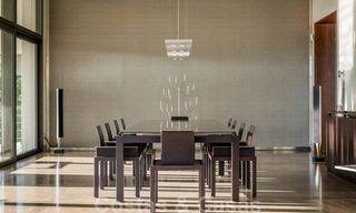 Villa de luxe moderne à vendre avec un intérieur design, dans le complexe exclusif La Zagaleta Golf, Benahavis - Marbella 41256 