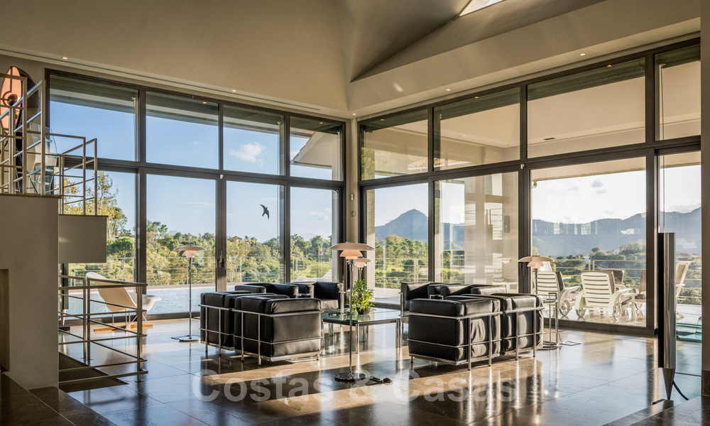 Villa de luxe moderne à vendre avec un intérieur design, dans le complexe exclusif La Zagaleta Golf, Benahavis - Marbella 41257