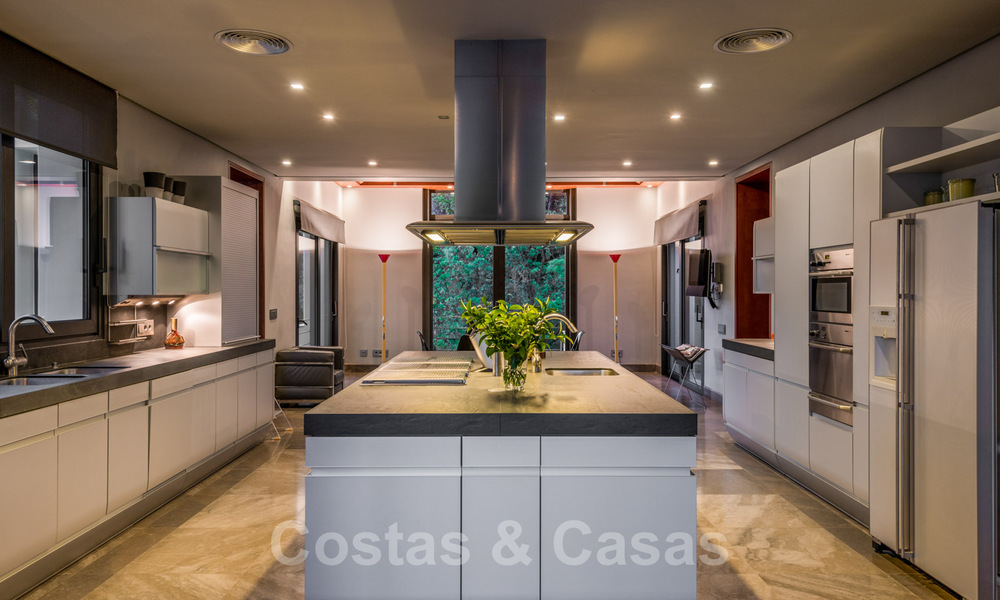 Villa de luxe moderne à vendre avec un intérieur design, dans le complexe exclusif La Zagaleta Golf, Benahavis - Marbella 41267