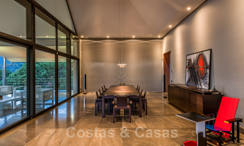 Villa de luxe moderne à vendre avec un intérieur design, dans le complexe exclusif La Zagaleta Golf, Benahavis - Marbella 41268