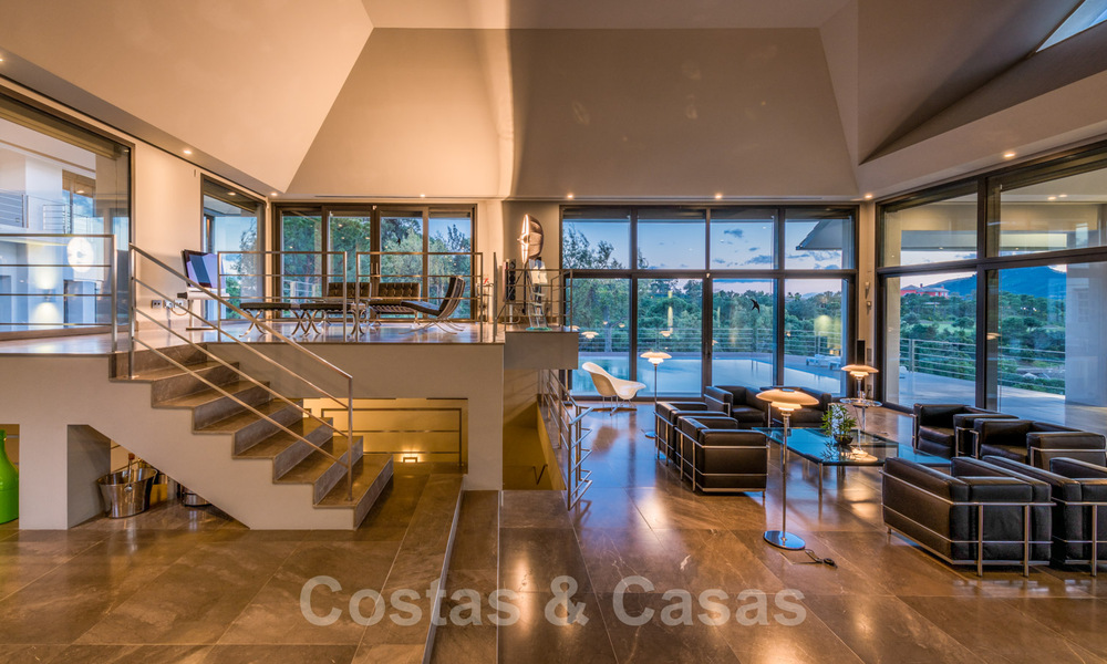 Villa de luxe moderne à vendre avec un intérieur design, dans le complexe exclusif La Zagaleta Golf, Benahavis - Marbella 41269