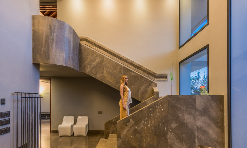 Villa de luxe moderne à vendre avec un intérieur design, dans le complexe exclusif La Zagaleta Golf, Benahavis - Marbella 41270