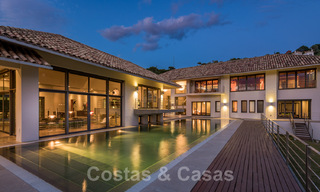 Villa de luxe moderne à vendre avec un intérieur design, dans le complexe exclusif La Zagaleta Golf, Benahavis - Marbella 41272 