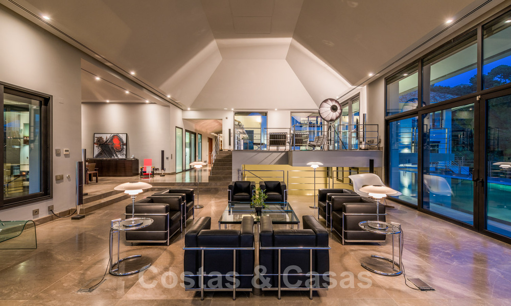 Villa de luxe moderne à vendre avec un intérieur design, dans le complexe exclusif La Zagaleta Golf, Benahavis - Marbella 41273