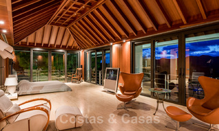 Villa de luxe moderne à vendre avec un intérieur design, dans le complexe exclusif La Zagaleta Golf, Benahavis - Marbella 41275 