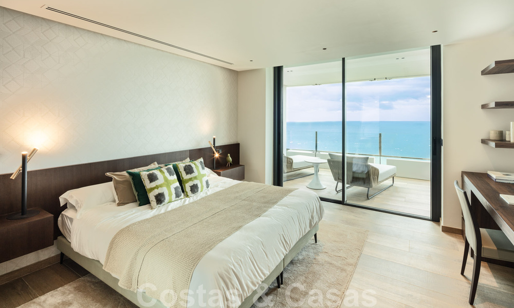 Appartement de luxe contemporain et moderne à vendre avec vue panoramique sur la mer à Rio Real, Marbella 41277