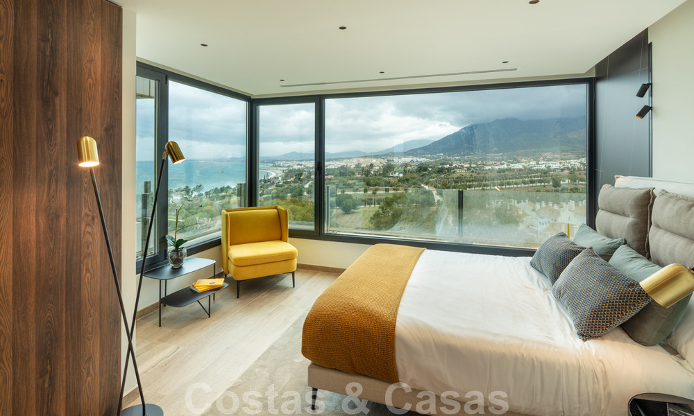 Appartement de luxe contemporain et moderne à vendre avec vue panoramique sur la mer à Rio Real, Marbella 41281