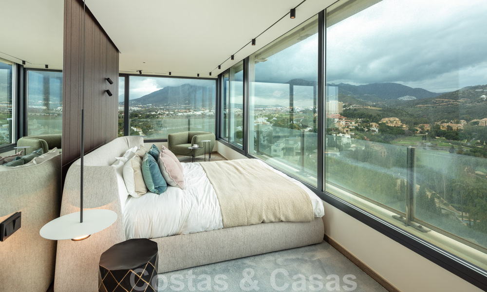 Appartement de luxe contemporain et moderne à vendre avec vue panoramique sur la mer à Rio Real, Marbella 41285