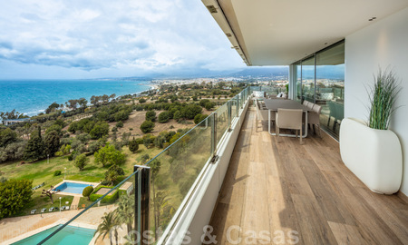 Appartement de luxe contemporain et moderne à vendre avec vue panoramique sur la mer à Rio Real, Marbella 41293