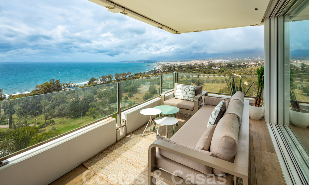 Appartement de luxe contemporain et moderne à vendre avec vue panoramique sur la mer à Rio Real, Marbella 41294