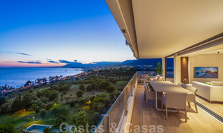 Appartement de luxe contemporain et moderne à vendre avec vue panoramique sur la mer à Rio Real, Marbella 41296 