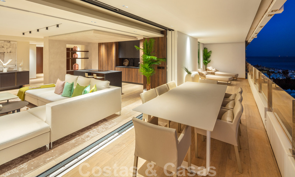 Appartement de luxe contemporain et moderne à vendre avec vue panoramique sur la mer à Rio Real, Marbella 41298