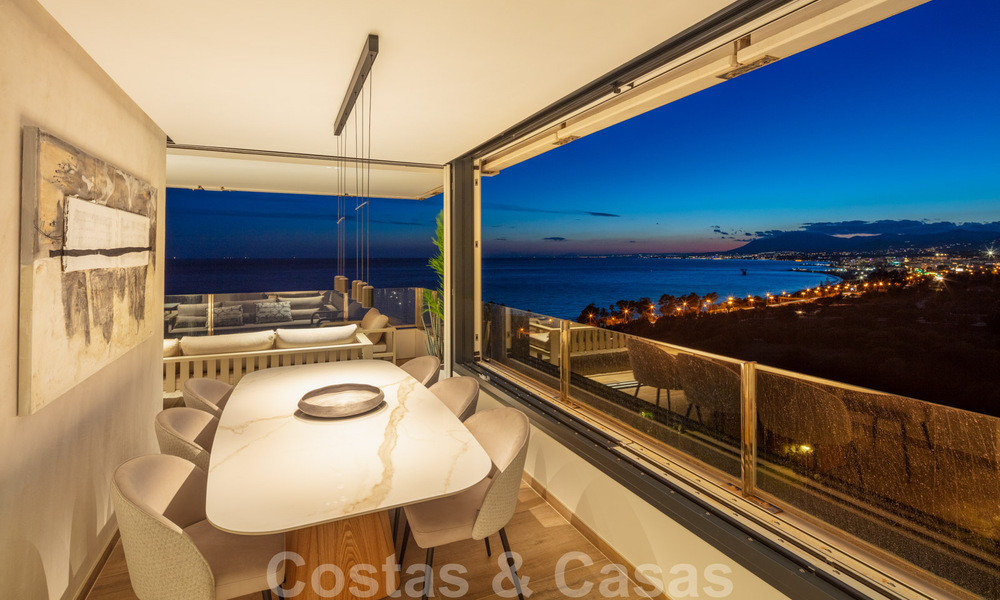 Appartement de luxe contemporain et moderne à vendre avec vue panoramique sur la mer à Rio Real, Marbella 41299